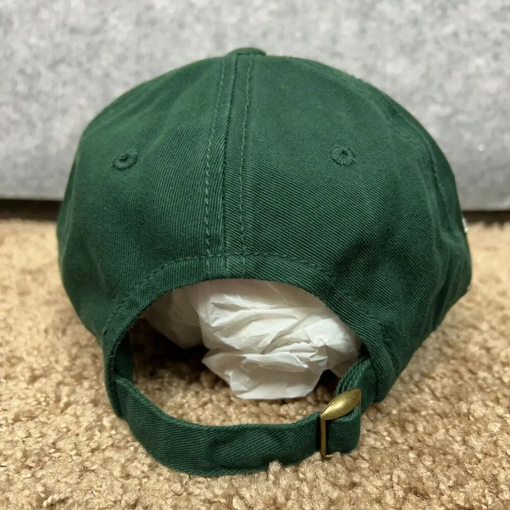 Baylor Bears Mens Hat Adjustable Green Gold NCAA Basketball Champions Big 12 Cap